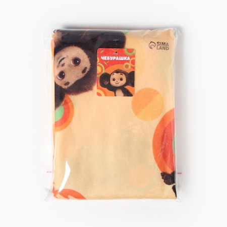 Cheburashka plaid, 100x140 cm, 100% p/e-4