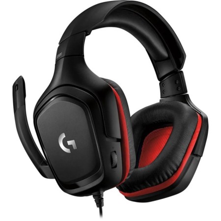Headphones with Logitech G331 Microphone Black/Red 2M Monitor Belief (981-000758)-2