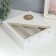 Casket tree with divisions "Dining objects" white 26x24x6.5 cm