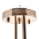 Chandelier 2017/3GD E27 60W gold 47x36x25 cm Bayerlux