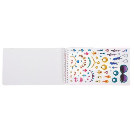 Book with stickers and stencils "Makeupian Album"-2