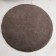 Plush mat Sofi de Marko, size 100x100 cm, chocolate color