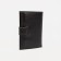 Men's purse on the button, a department for auto documents, brown color