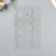 Sticker of rhinestones "river" silver 22.5x11.5 cm