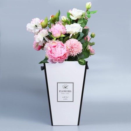 Flowering on Flowers for You, 15 x 23 x 35 cm tapes