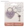 Wedding castle with the key "You + I = Family."