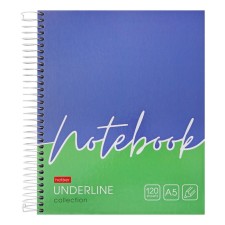 College-wiper 120 sheets, in a cage on a crest, undrline, solid cover, offset block