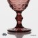 Magistro glass glass "La-Channel", 250 ml, 8 × 15.3 cm, pink color