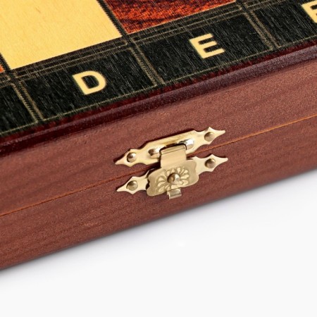 Handing chess wooden, 30 x 30 cm, "tour" King H-8 cm, pawns-3.5 cm-3
