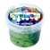 Slime "Glass" with green sparkles of mica