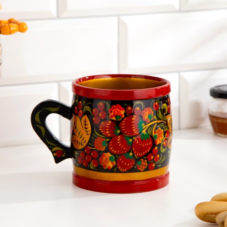 Mug "beer", hohloma, 500 ml-3