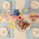 Set of napkins Ethel Color Blue, 30x40 cm - 4 pcs, 100% flax 170 g/m2