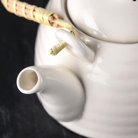 Hot teapot "White Clouds", 600 ml, with metal sieve-2
