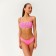 Swimsuit female separate minku pink color, size 48