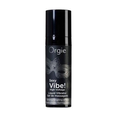 Orgie Sexy Vibe High Voltage massage gel, with increased vibration effect, 15 ml-1