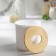 Salvetnik Dailayan "Softness", D = 13 cm, white color