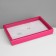 Steam for jewelry "Casket" 100 seats, 29 × 19 × 4 cm, bright pink color