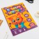 Colored paper one -sided A4 “September 1: cat” 16 sheets 16 colors newspaper, density 45 g/m², density 80 g/m²