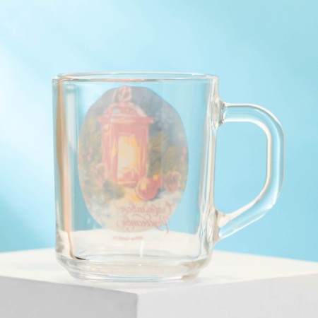 Glass glass "Happy Christmas!", 200 ml-2