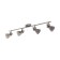 SERAS 4x3.3W lamp GU10 Nickel, cream