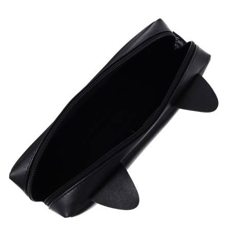 Penal soft 1 compartment 90 x 200 x 50 mm, voluminous, leatherette, calligrata "cat"-4