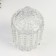 Casket glass cylinder "Bubbles and dome" Transparent 16x8.5x8.5 cm