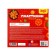 Plasticine 12 colors 180 g, multi-bullets "Cheburashka", with a stack, cardboard packaging