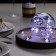 Garland “thread” 2 m dews with nozzles “Penguin”, IP20, silver thread, 20 LED, white glow, 2 modes, AAX2
