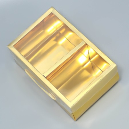 Gift folding box, packaging, “gold”, 23 x 15 x 10 cm-4