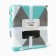 Casa Conforte Kamelia Plag 150x200cm, blue, microfiber 260g/m, PE 100%