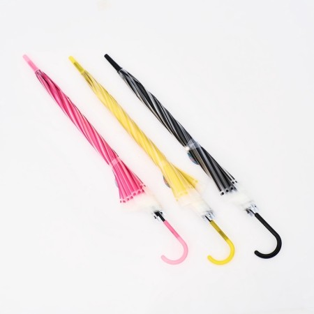 Semi -automatic "stripes", 8 spokes, r = 46/53 cm, d = 106 cm, color mix-3