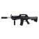 Pneumatic automatic "M4A4", with a laser and a flashlight