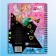 Set for creativity "engravings", holographic background, 8 engravings, fairies of Winx