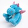 Soft toy "Dragon", 21 cm, blue color