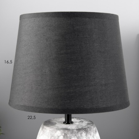 Daphne table lamp E14 40W gray 22.5x22.5x33cm Risalux-4
