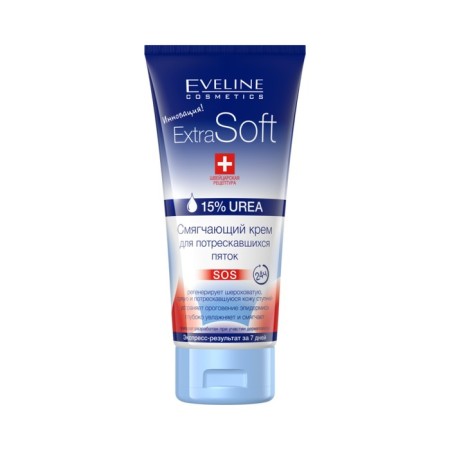 Cream for cracked heels Eveline Extra Soft, softening, 100 ml