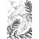 Amazing animals. Mini-painting-antistress for creativity and inspiration