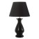 Board Lamp "Fiona" E27 40W black 30x30x49 cm Risalux