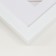 Photo frame plastic "Mira" 15x21 cm, 641801 white