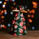 Polyethylene gift package "New Year's gifts", with ties, 15*23cm