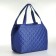 Road bag, 3 parts on zippers, blue color