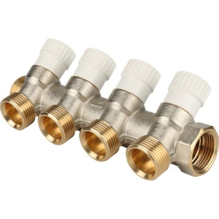 Distributive collector SMB 6851 343404, 3/4 ", 4 exits, 3/4"