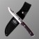 Hunting knife "Altai" steel - 65x13, handle - wood, 24 cm