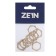 Rethagayka Zein, 1/2 ", internal carving, brass