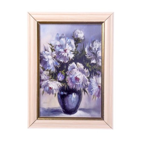 Key "White Peonies" oak milk 15x21 cm-11