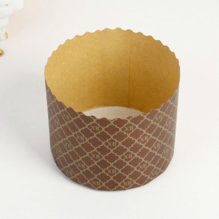 Paper form for cupcake, muffins and kulich "HB New" 110 x 85 mm-1