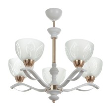 Baalin chandelier 5he27 40w is white 54x54x56 cm Bayerlux