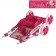 Stroller for dolls summer, metal frame