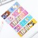 A set of cardboard bookmarks with hints, 5 pcs "Chibi"