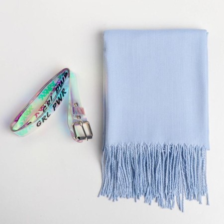 Set “Surprise, Beauty!”: Palantine (180x68 cm) and a holographic belt (117x3 cm)-1
